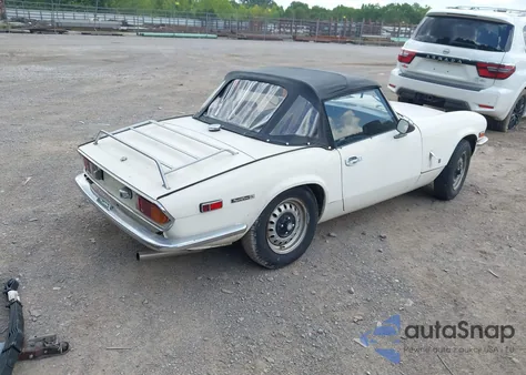1973 Triumph Spitfire из США, поврежденный, VIN FM5677U